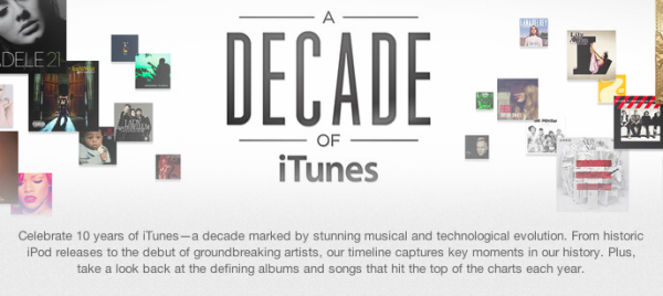 iTunes-page